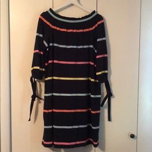 Navy Striped Tommy Hilfiger Dress